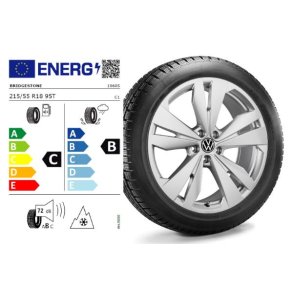 # Vinterkomplet hjul - alu