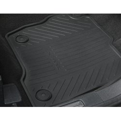 Gulvmtter, gummi forrest, sort, med S-MAX logo.