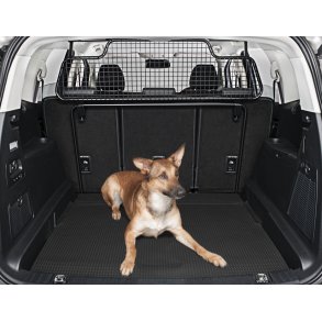 Bagagerumsgitter halv hjde, fastgres bag 2. sderkke, Ikke til modeller med 3-zoners klimaanlg.