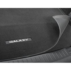 Bagagerumsmtte sort, med Galaxy logo, vendbar.