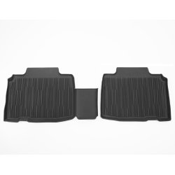 Gulvmtter, gummi for og bag, sort