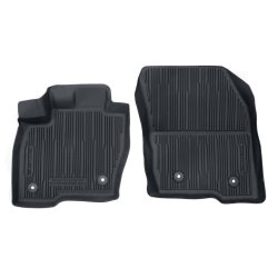 Gulvmtter, gummi for og bag, sort