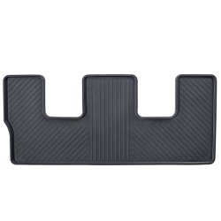 Gulvmtter, gummi bag, sort, til 3. sderkke.