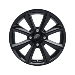 Aluflg 16" 8-eget design, sort, Ikke til Active og ST