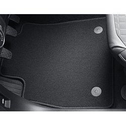 Gulvmtter, standardtppe sort, for + bag.