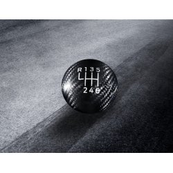 Ford Performance-gearknop, 6-trins manuel gearkasse.