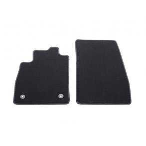 Gulvmtter, premium velour for + bag, Vignale-design, Metal Grey