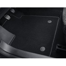 Gulvmtter, standardtppe sort, for + bag.