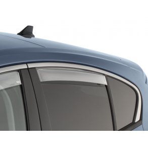 ClimAir* Vindafvisere bag, transparent, Stationcar