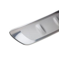 Beskyttelsesliste til lssekant formet, poleret og brstet rustfrit stl.