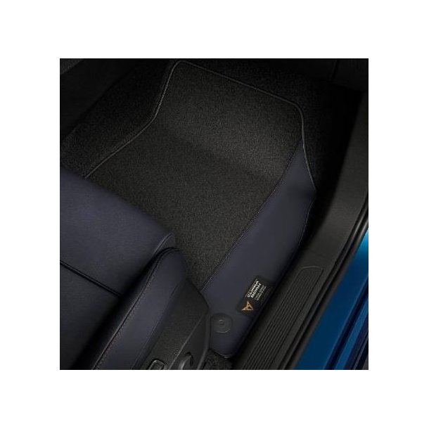 Bundmtter, stof Petrol Blue