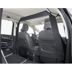 Fleksibel vgadskillelse Beskyttelsesskrm, gennemsigtig.