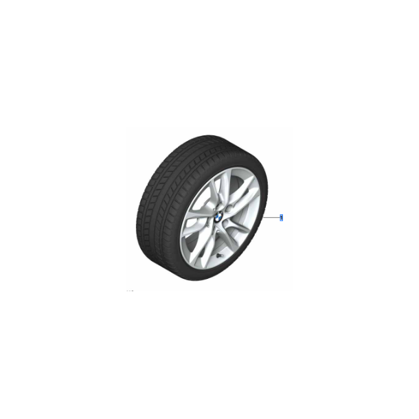 Vinterhjul Style 474 16" (kun til 116i/D og 118i/D)