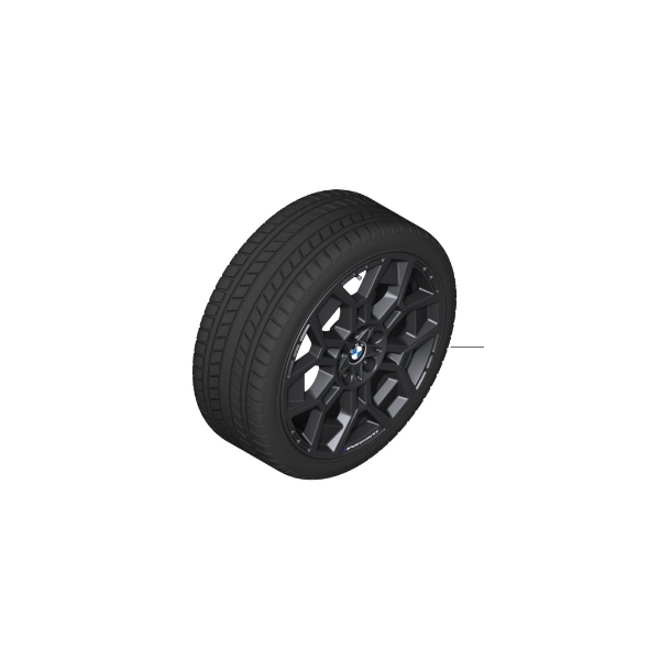 Vinterhjul Style 880M Sort  225/55R18