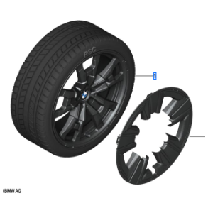 BMW Vinterhjulst Style 842 19