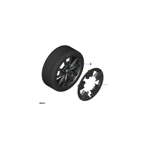BMW Vinterhjulst Style 842 19"