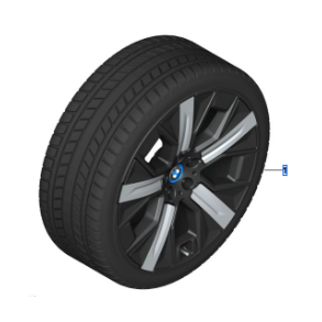 BMW Vinterhjulst Sort Style 1011 21