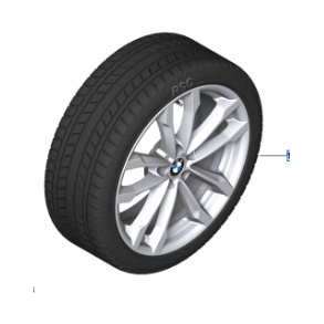 BMW Vinterhjulst Style 691 19