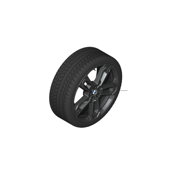 BMW Vinterhjul Style 871M 19" Sort