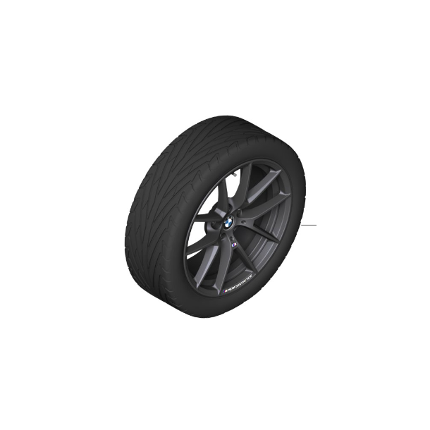 BMW Sommerhjulst Style 898M 19" Gr/sort