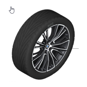 BMW Sommerhjulst Style 732M 20