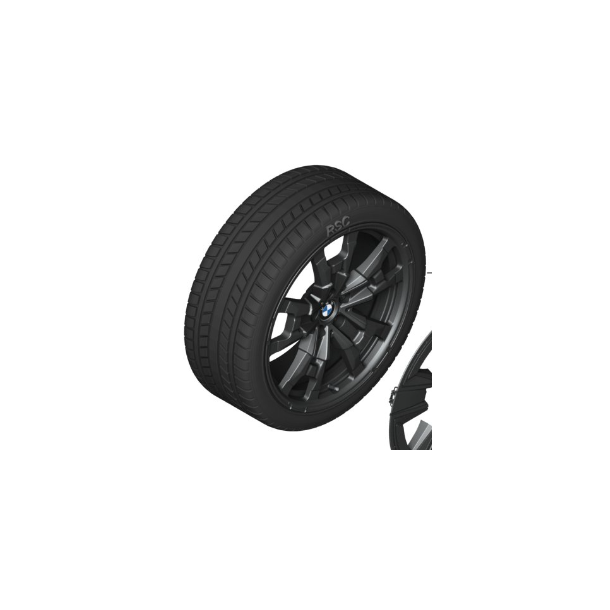 BMW Vinterhjulst Style 842 19" UDEN Indlg -TILBUD-