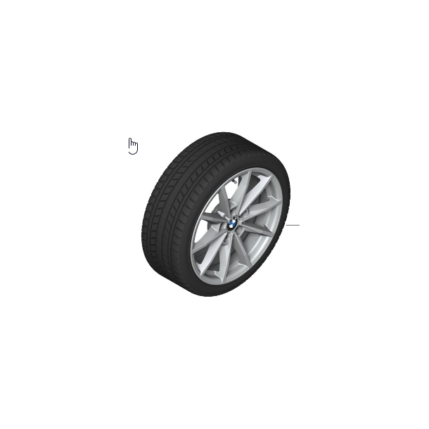 BMW Vinterhjulst Style 851 225/55R17" (ikke for i4 M50)