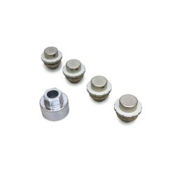 Lsbare hjulmtrikker til aluflge.