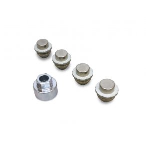 Lsbare hjulmtrikker til aluflge