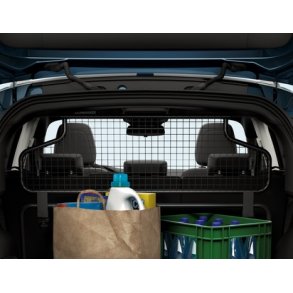 Bagagerumsgitter halv hjde, fastgres bag 2. sderkke verst