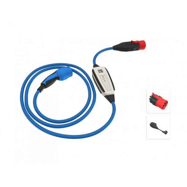 DiniTech* NRGkick-batterioplader standardst til alle typer af elbiler.