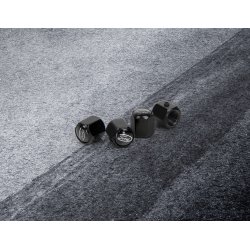 Ford Performance ventilhtter Blank-sort med sort overdel og hvid Ford oval.