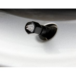 Ford Performance ventilhtter Blank-sort med sort overdel og hvid Ford oval