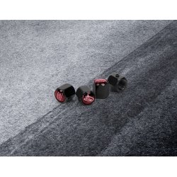 Ford Performance ventilhtter Blank-sort med rd overdel og hvid Ford oval