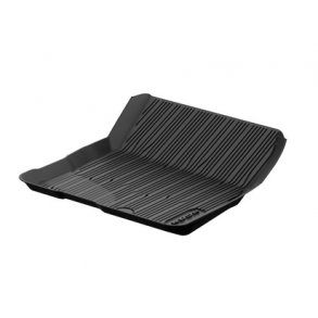 Gulvmtter, gummi Bakke-design, for + bag, sort, til PHEV