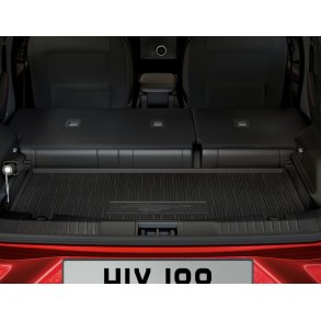 Bagagerumsbakke, Med Pony-logo.