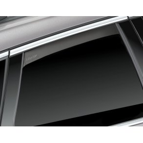 ClimAir* Vindafvisere bag, sort, Stationcar.