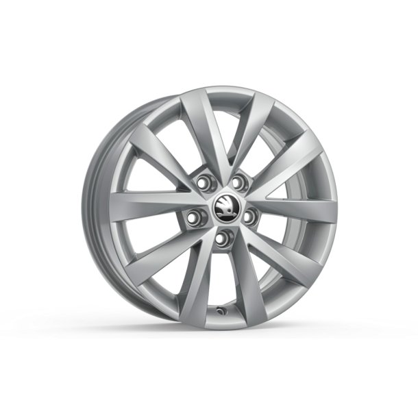 Vinterkomplet hjul - alu 16"