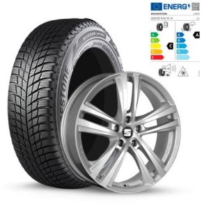 Vinterkomplet hjul - alu 16