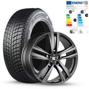 Vinterkomplet hjul - alu 16