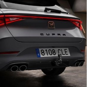 Anhngertrk med svingbar kugle -  FORBEREDT