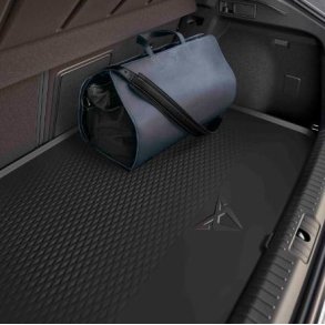 Bagagerumsbakke, hrd gummi med kant