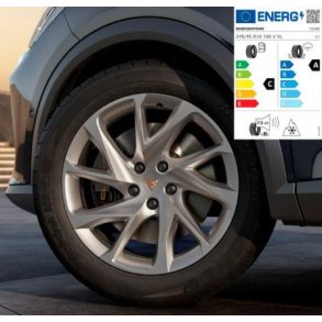 Vinterkomplet hjul - alu 18