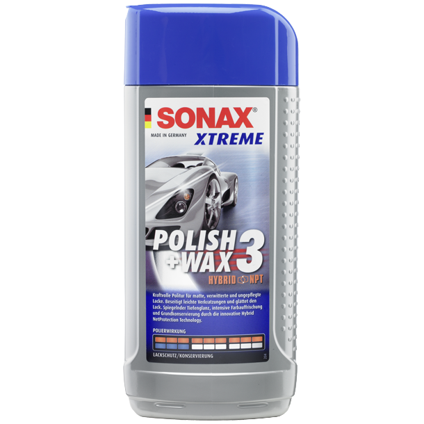 SONAX Xtreme Wax3 Polish til mat lak 500ml.