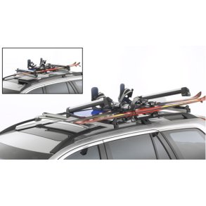 Adapter til justrbar skiholder. Til tagbjler med firkantet profil.