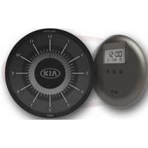 ELEKTRONISK PARKERINGS-UR med KIA logo