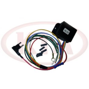 Elektronisk styring af baglys som krelys.