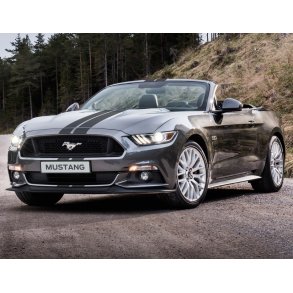 Racing Stripes topmontering, matsort, ikke med bagspoiler.