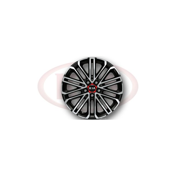 KIA Original aluflg 7,5 X 18" u/ dk M/RD