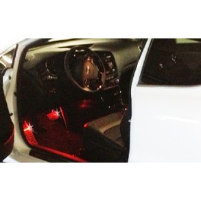 LED interir belysning foran forsderne - Rd 